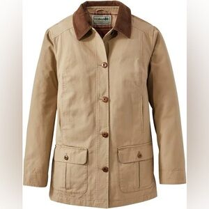 Quilt Lined LL Bean Chore Coat